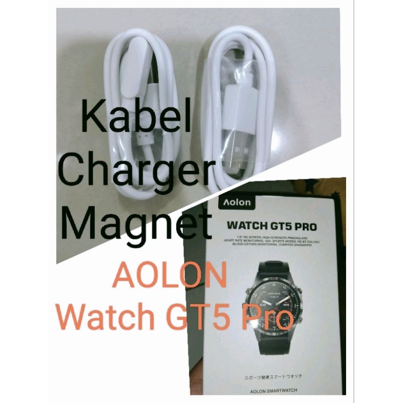 AIG Aolon Watch GT5 Pro Smart Watch Kabel Charger Smartwatch Aolon Watch Tetra S3 Watch GTR2 Curve