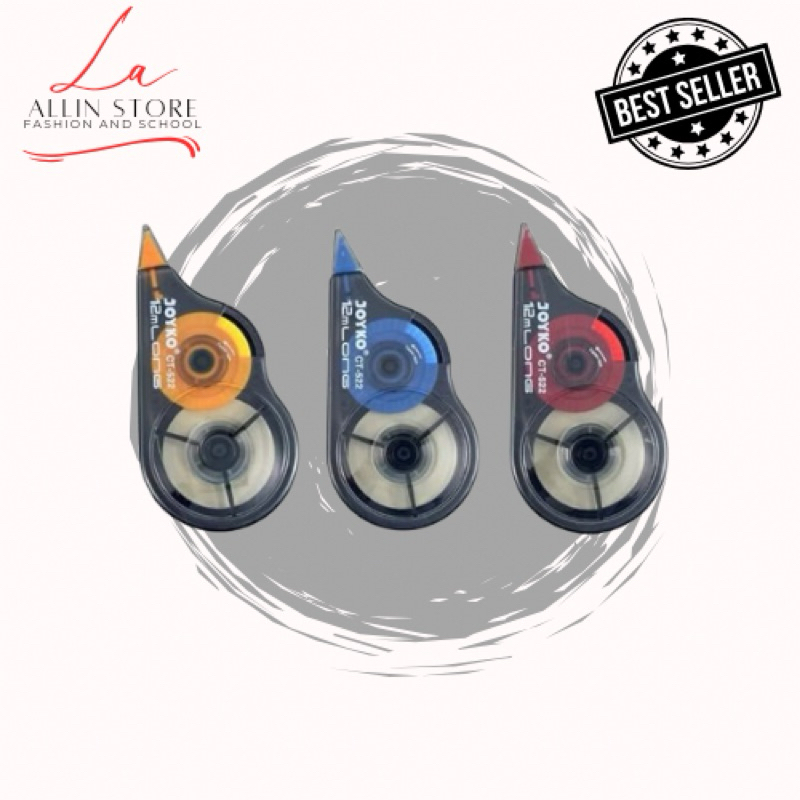 

Tipe Ex Stipo Kertas Correction Tape Joyko CT-522
