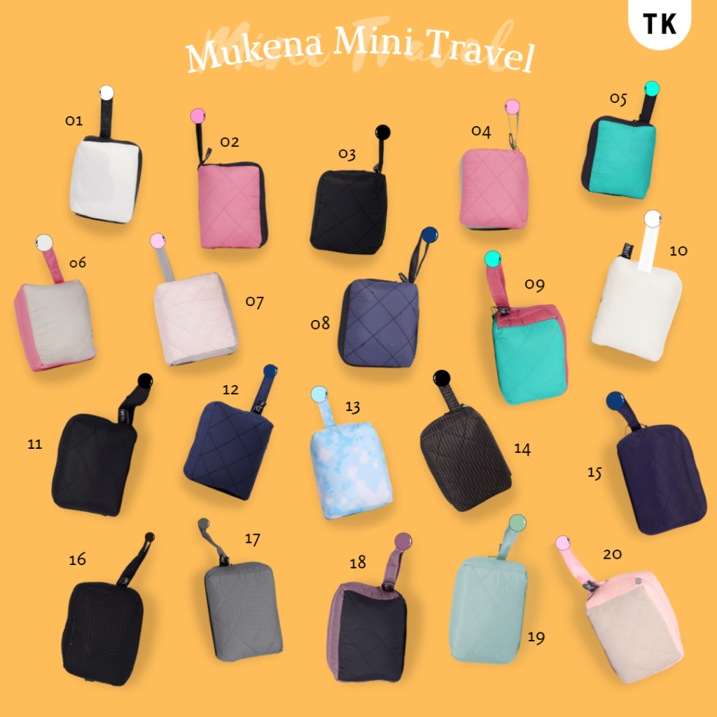 (BEST SELLER) Mukena Parasut Travelling 2IN1 Tas Kotak