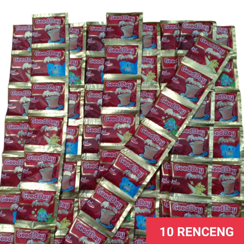 

RB22 Goodday Merah Per 10 Renceng/100 Sachet Coffee Kopi