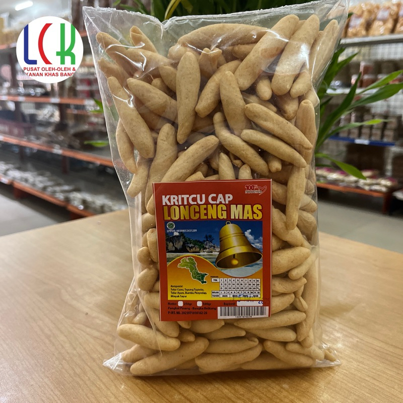 

Kricu.keripik telur cumi merk lonceng
