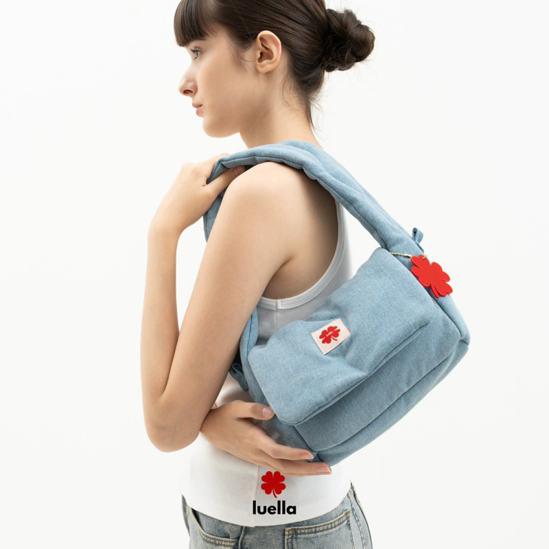 LUELLA - Mini Anonimite Puffy Bag in Denim