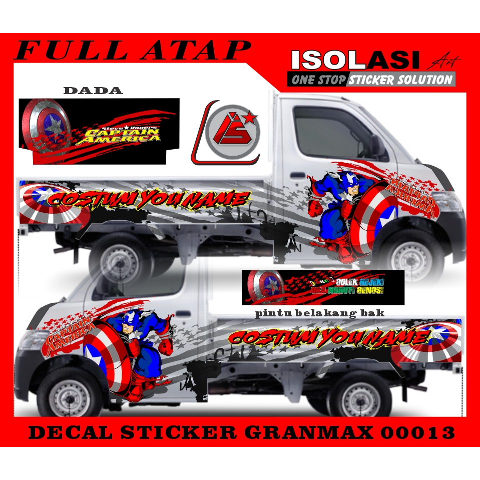 decal sticker full body daihatsu granmax-sticker granmax modifikasi/modifikasi grandmax