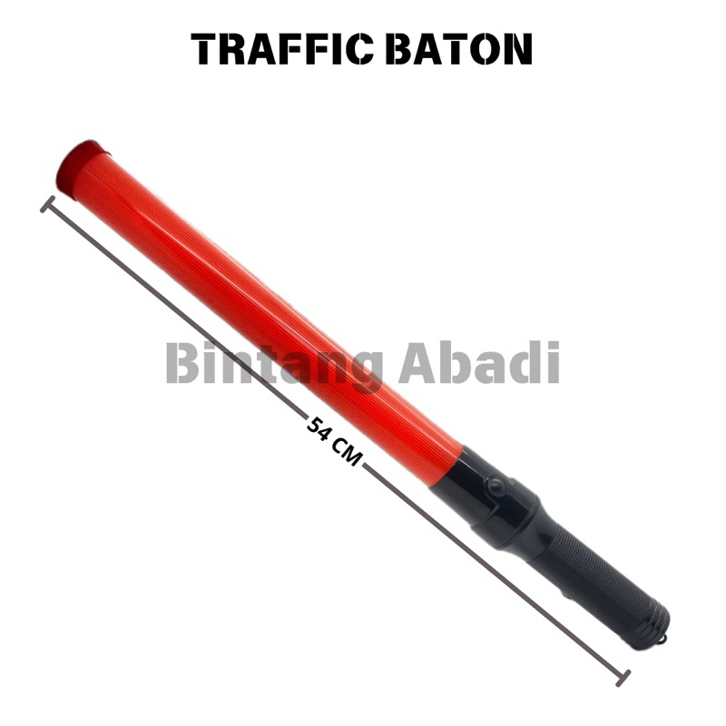 Lampu Lalin Besar 54cm / Senter Parkir / Traffic Baton / Lampu Lalu Lintas