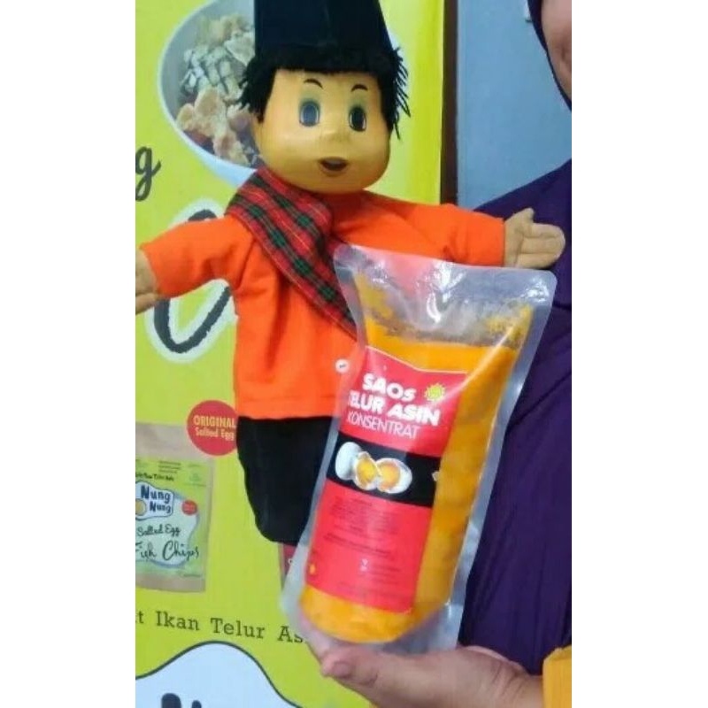 

Saos Telur Asin konsentrat 1 liter polos