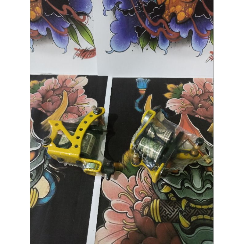 Mesin Tatto Coil Motif Dollar
