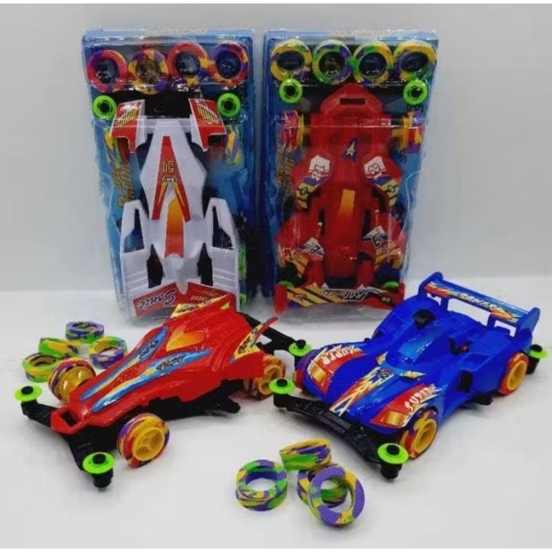 Mainan Anak Mobil Tamiya Mika LU1 Super Car Mini 4wd JSP Speed Mania Racing