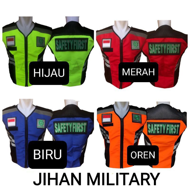 Rompi safety, rompi supervisi, rompi hse