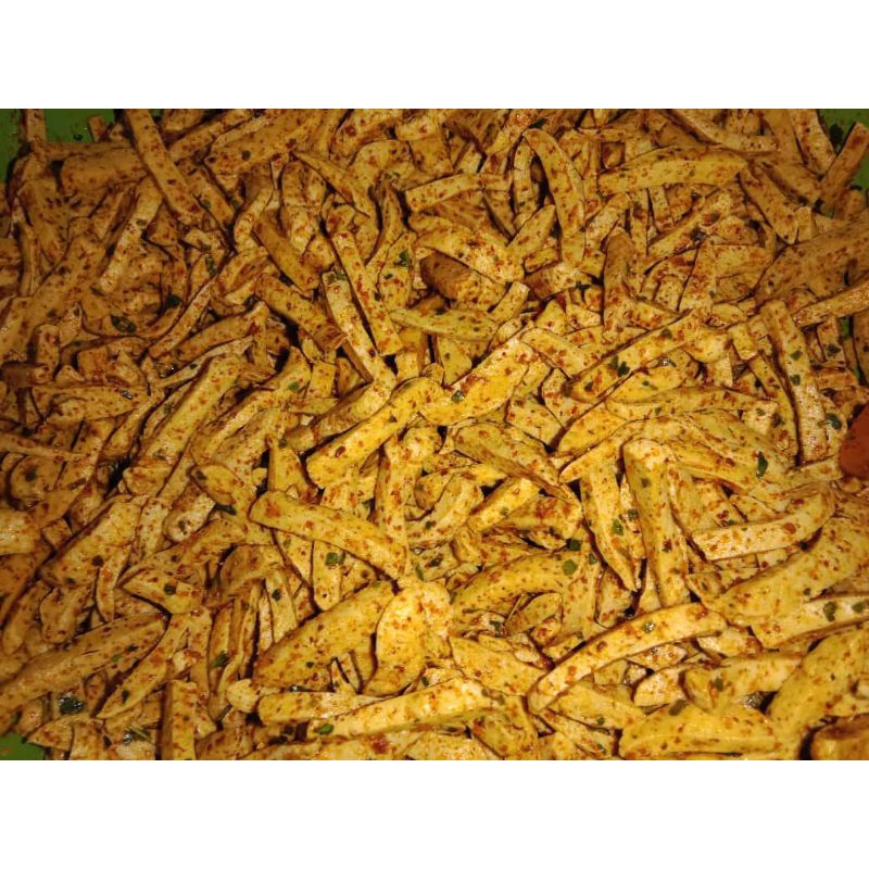 

Basreng Pedas Daun Jeruk Basreng Stik 250 gram khas Basrengcoy