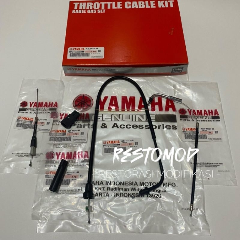Tali gas f1zr set kabel gas set assy f1 zr ori ygp fizr fi zr f1zr cabel cable throttle kit fi zr