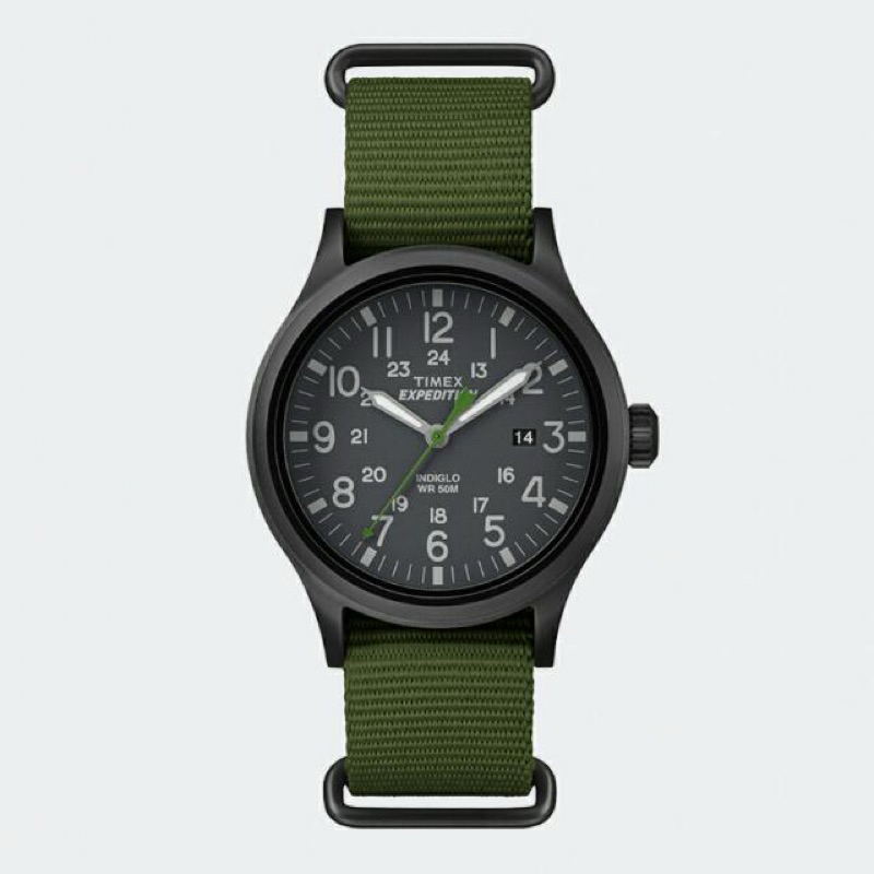 TIMEX TW4B04700 Expedition Scout Jam Tangan Pria Kanvas Origina