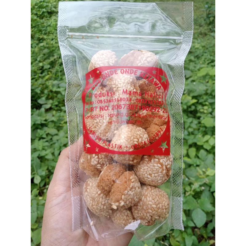 

Kue Onde Onde/ Onde Onde Ketawa murah enak empuk