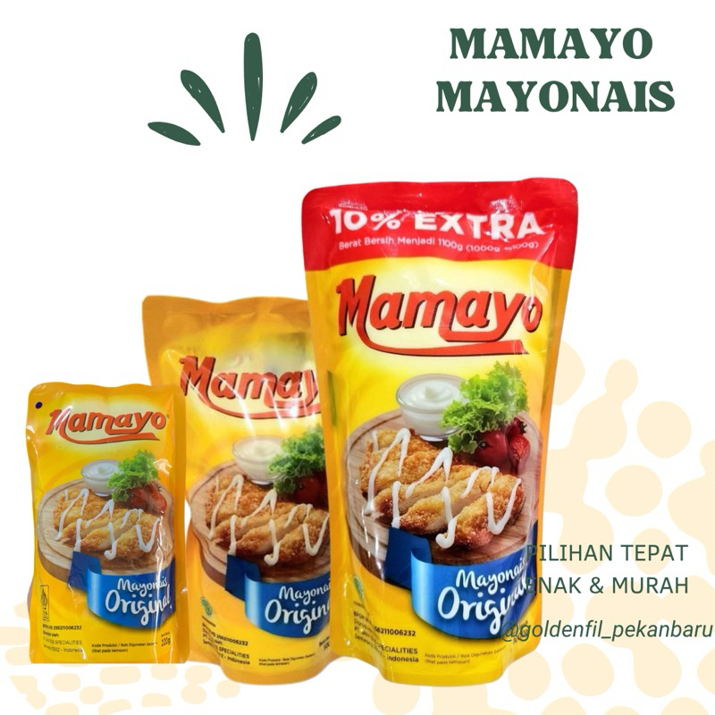 

Mamayo Mayonais original 100g - 1kg