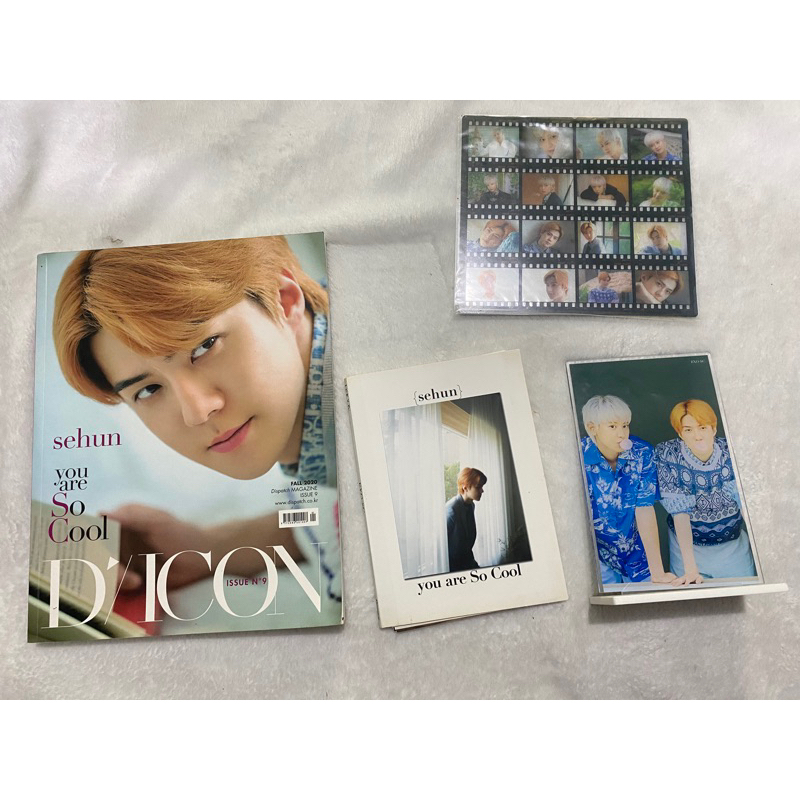 EXO SC DICON MAGAZINE SEHUN COVER