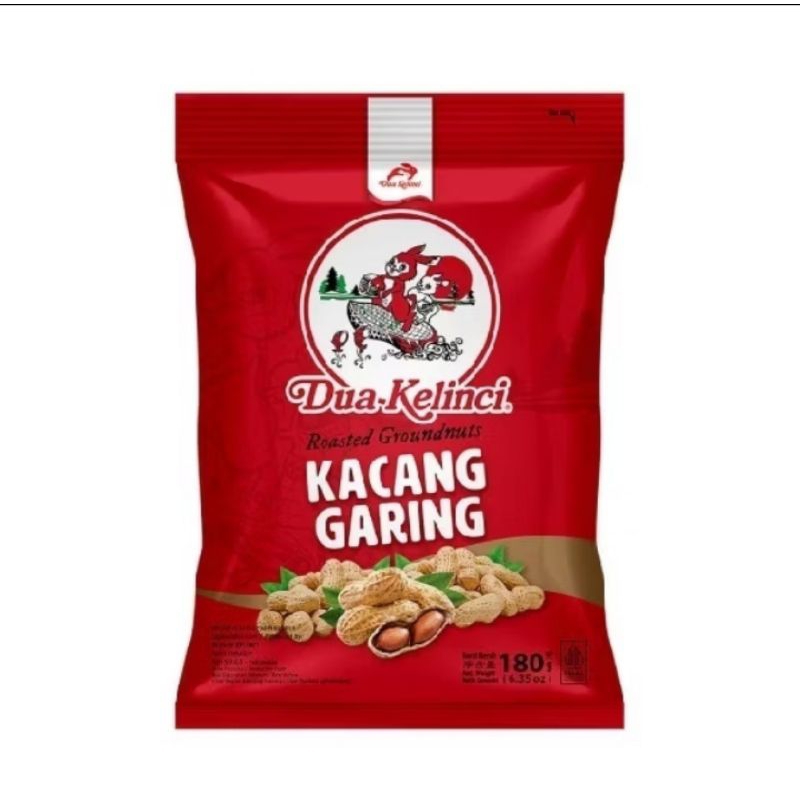 

Kacang Garing Dua Kelinci 180g