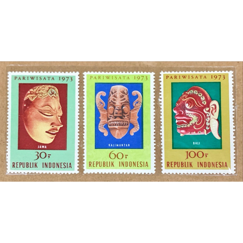 

(BA) PRANGKO INDONESIA 1973 T O P E N G 3V SERIES MNH.