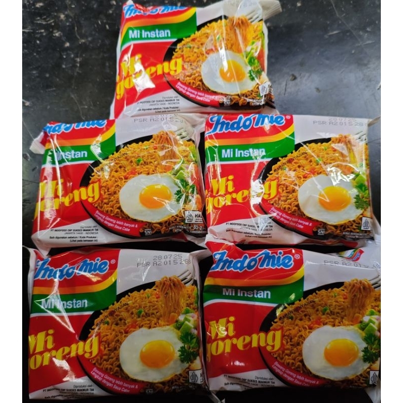 

Mie Indomie MI Istan Mie Goreng 5 Pcs