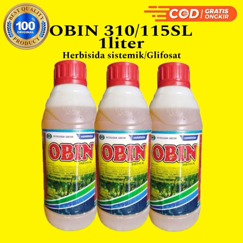 Herbisida OBIN 310/150SL - Herbisida sistemik - Herbisida glifosat