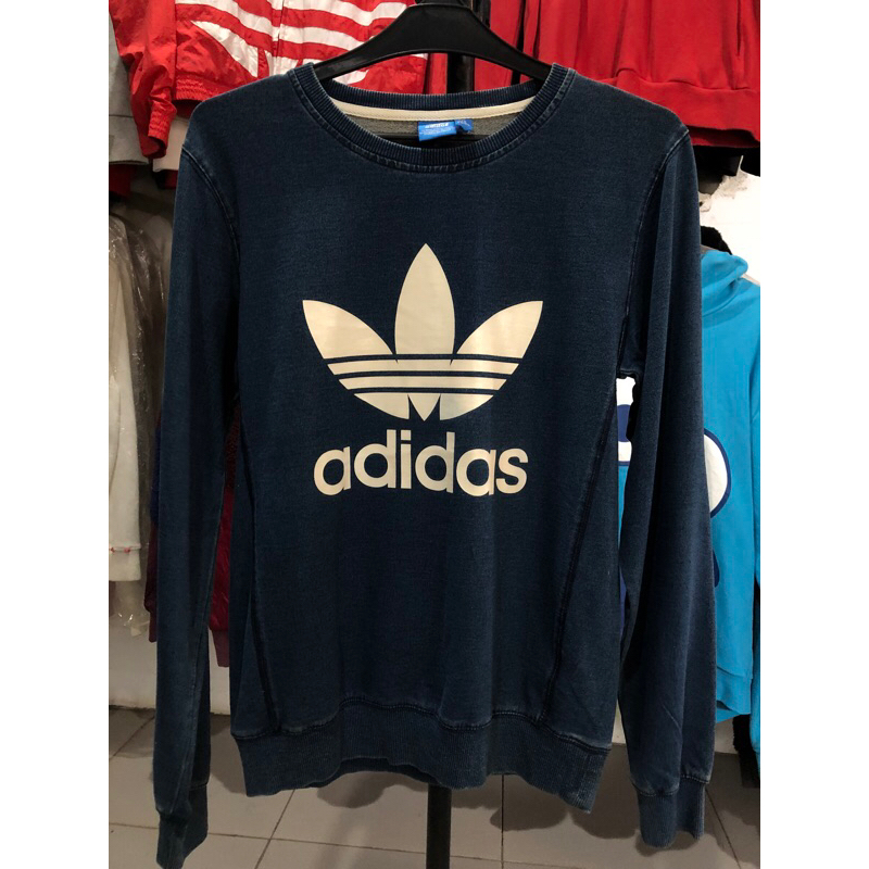 Sweater Crewneck Adidas Denim