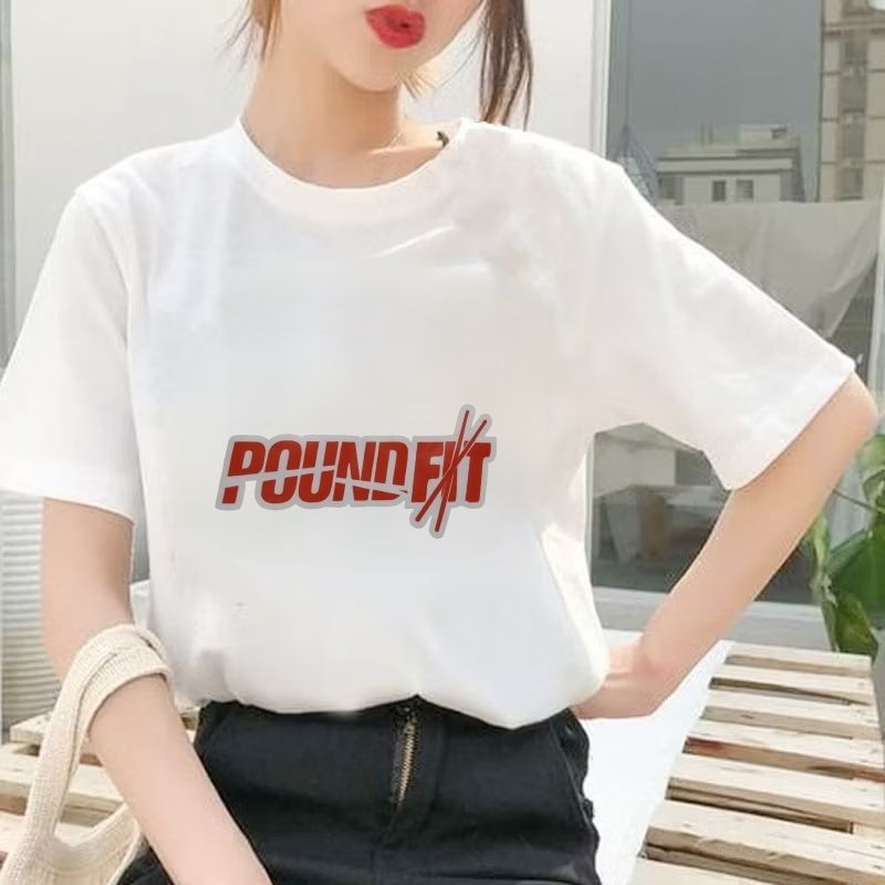 SS ~ BAJU KAOS WANITA / KAOS POUND / KAOS  OLAHRAGA / BAJU KAOS POUND FIT