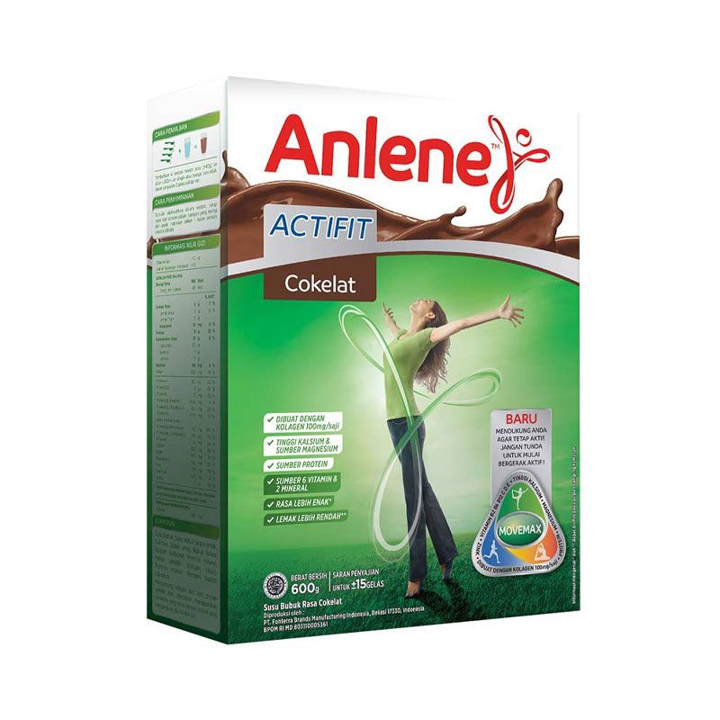 

ANLENE ACTIFIT COKLAT 590 GR