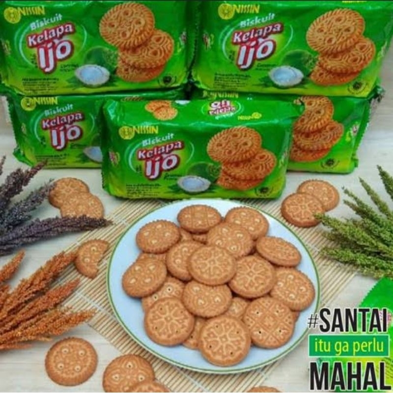 

S10 NISSIN KELAPA IJO WAFER RENYAH TERMURAH