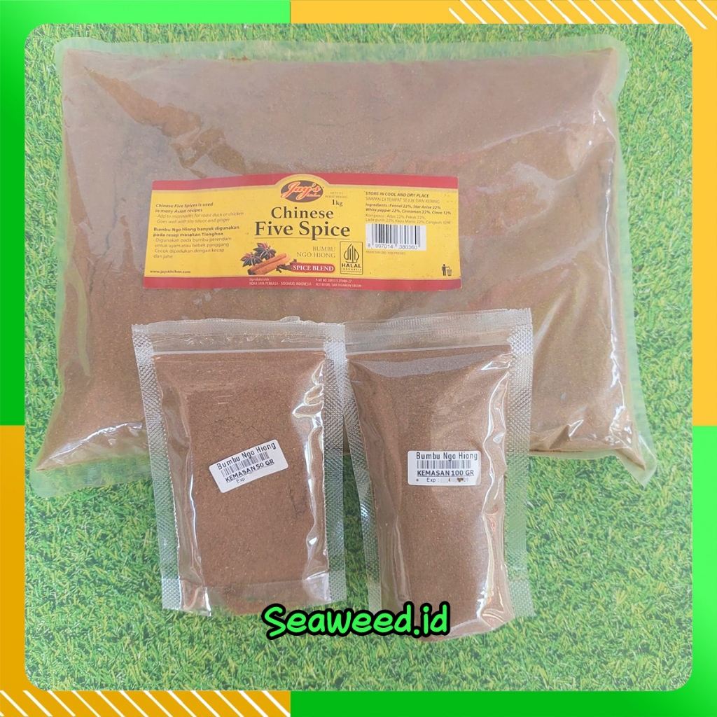 

Bumbu Asli Ngo Hiong / Ngohiong Five Spices HALAL !!!