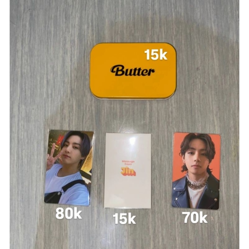 Photocard Official - BTS Butter