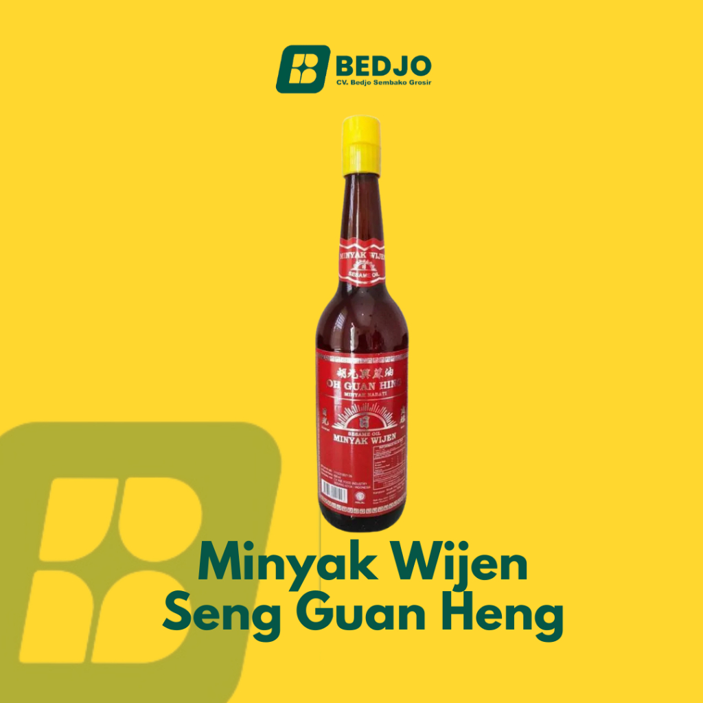 

Minyak Wijen Cap Seng Guan Heng 600ml