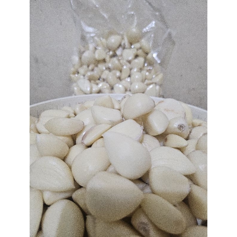 

Bawang putih kating kupas