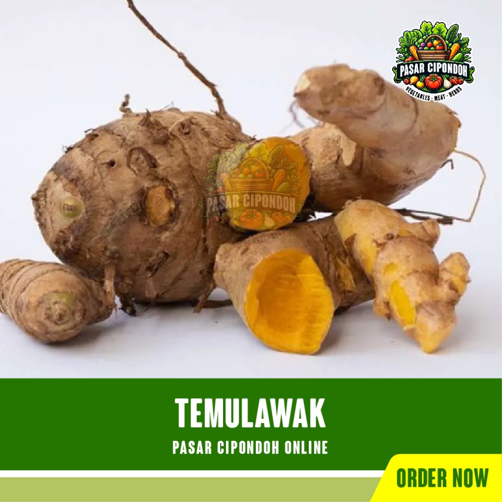 

Temulawak Temu Lawak Koneng Gede Rempah Organik Segar 250 gram - Pasar Cipondoh Tangerang