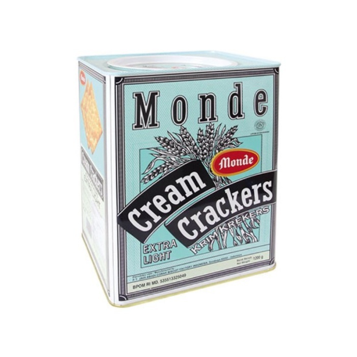 

MONDE CREAM CRACKERS PREMIUM QUALITY 1200 GRAM