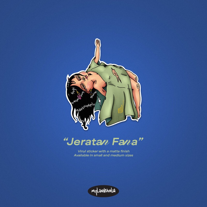 

Jeratan Fana - Vinyl Sticker Matte Die Cut