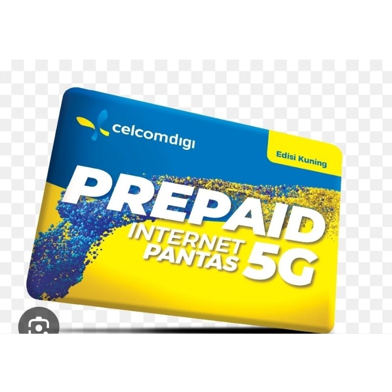 Promo |kartu Digi malaysia | celcomdigi | edisi kuning| ORIGINAL