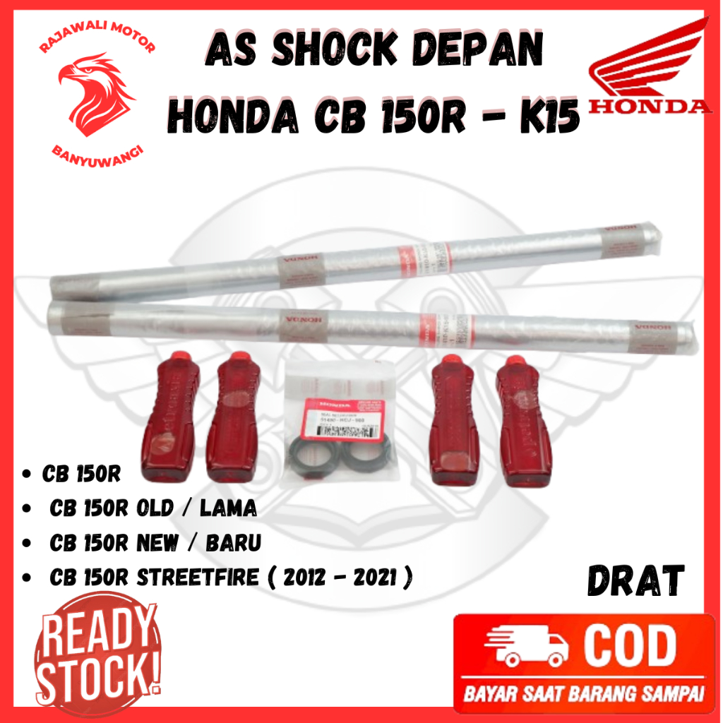 Flowbeeshop Shock Depan Cb150R Old Ori - As Shock Depan Cb150R Old - Paket As Shock Depan K15 Honda