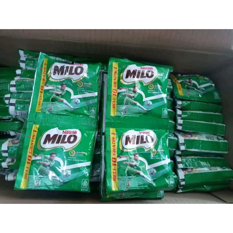 

MILO Activ-Go susu bubuk sachet 22 gr RENCENG (isi 10)