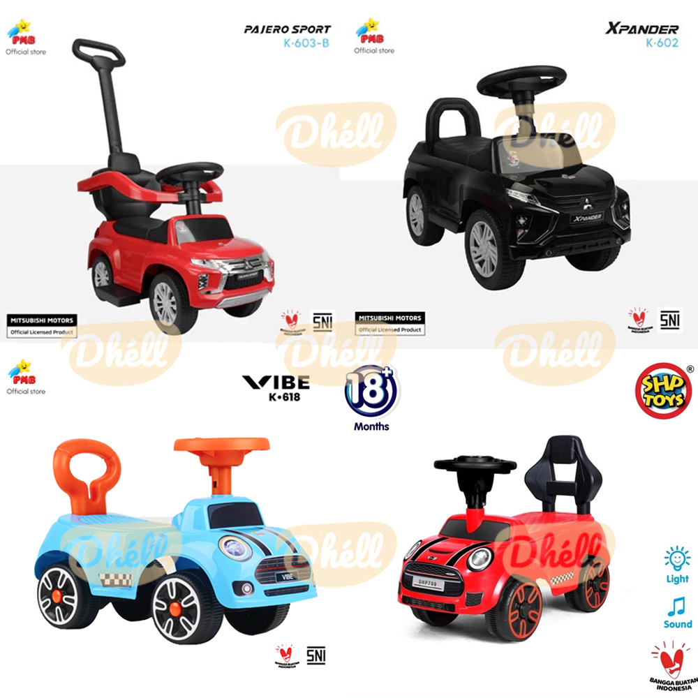 Mainan Mobil Dorong Anak / Mobil Anak Bisa Dinaiki / Mobil Mainan Anak Laki Laki / Mainan Mobil Anak