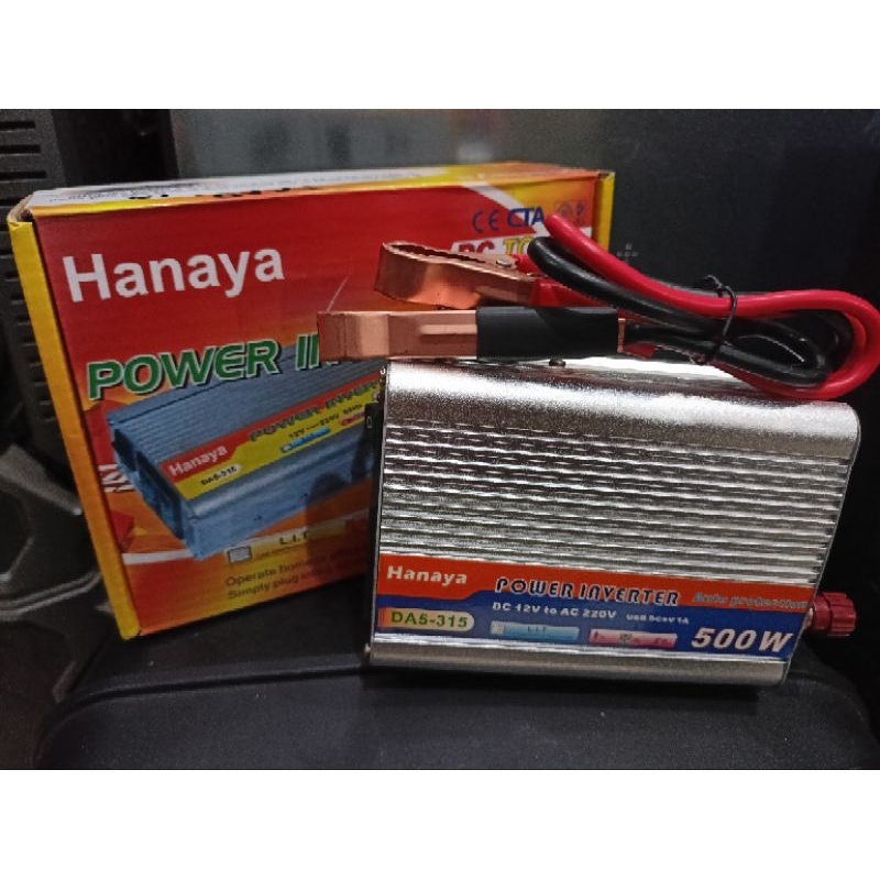 Power INVERTER 500 watt HANAYA. INVERTER HANAYA 500 WATT