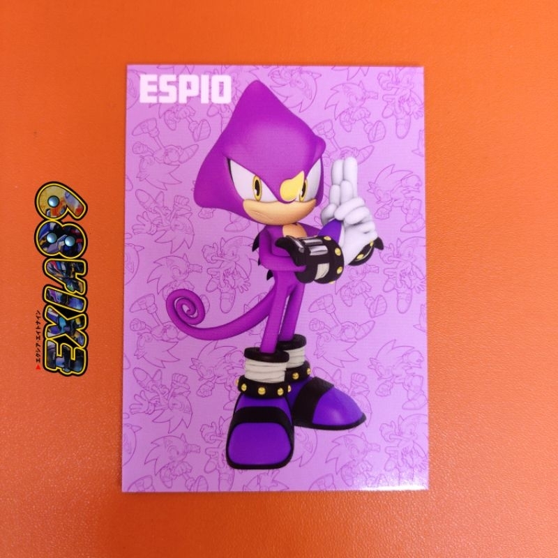 Sonic The Hedgehog Official Trading Card Collection 44 - Espio (Let's Roll)