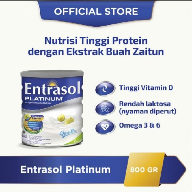 

[shaka toserba] Entrasol platinum 400gr 800gr