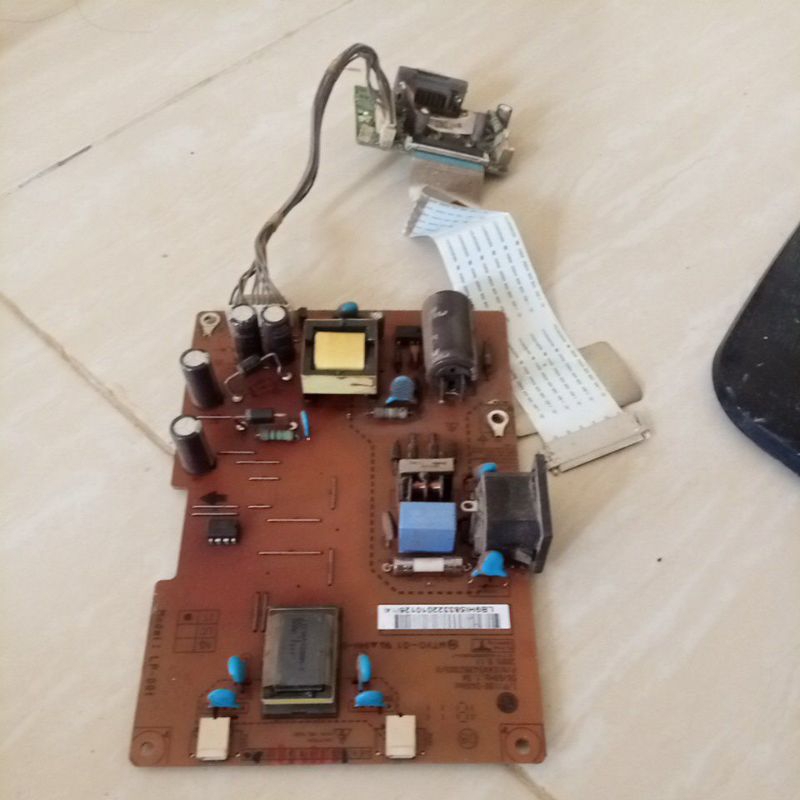 mesin monitor lg w1953s
