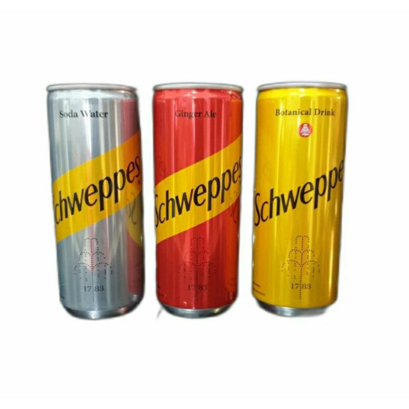 

Schweppes Soda Water / Schweppes Ginger Ale / Schweppes Botanical Drink