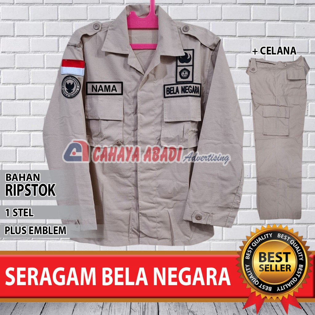 Seragam PDL Bela Negara KEMHAN Stelan