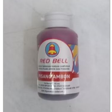 

Red bell pasta pisang ambon 55 ml