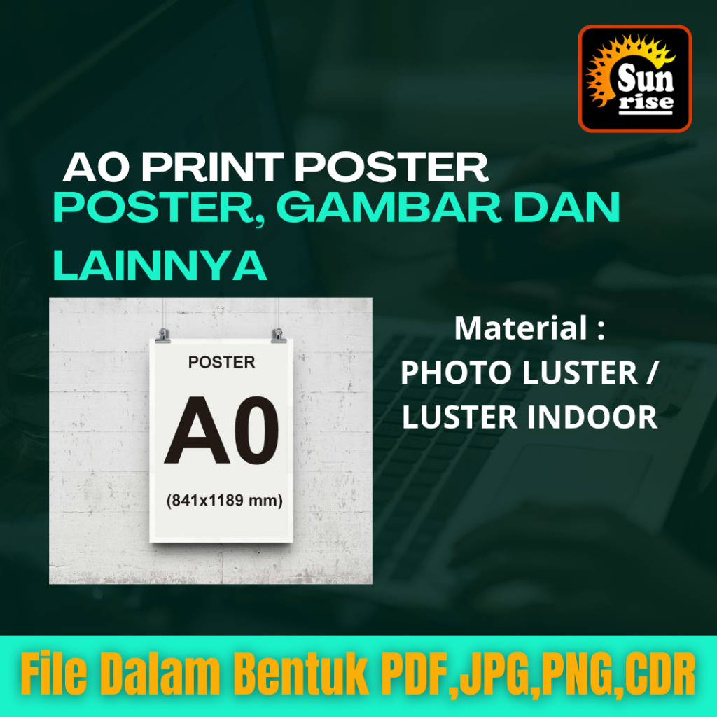 

POSTER A0 / FOTO A0 / PHOTO LUSTER /material photo luster indoor