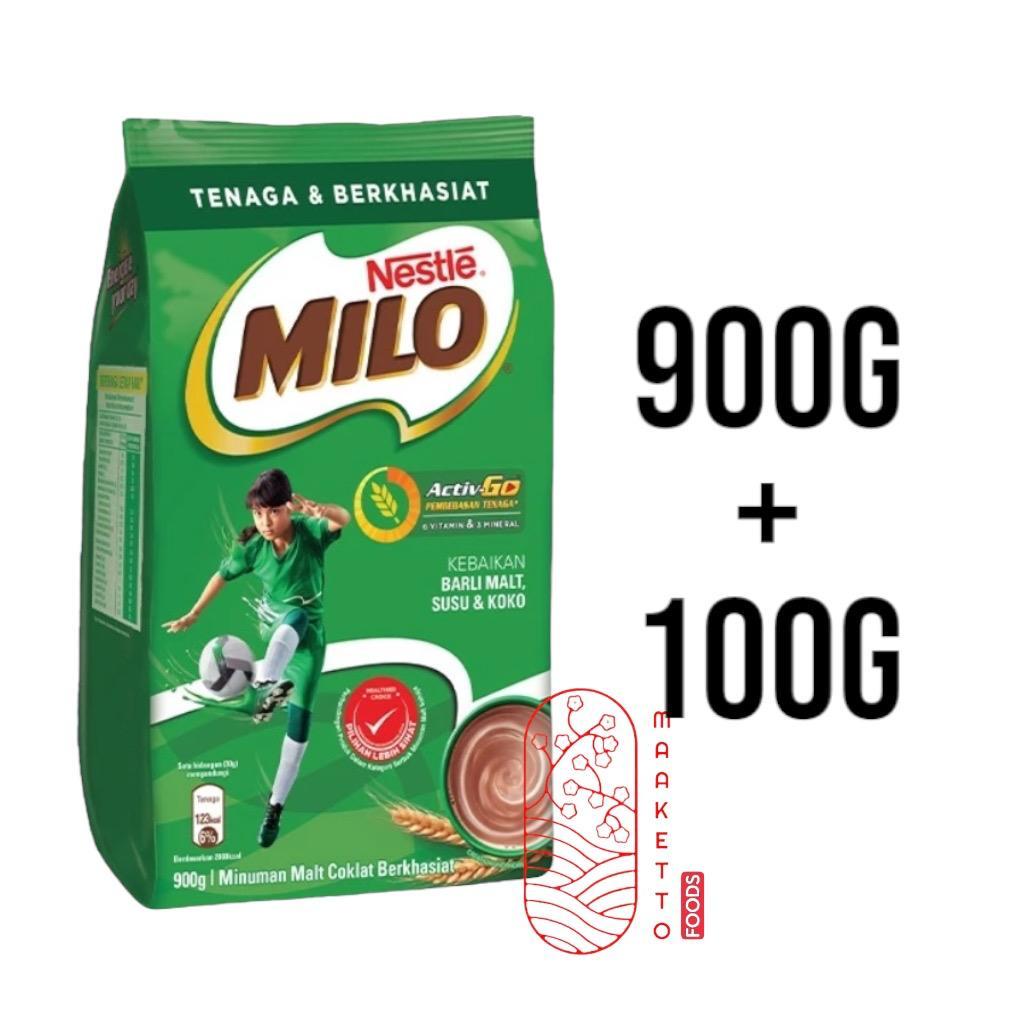 

Nestle Milo Activ-Go / Milo Bubuk Malt Coklat Refill / Minuman Bubuk Coklat Milo