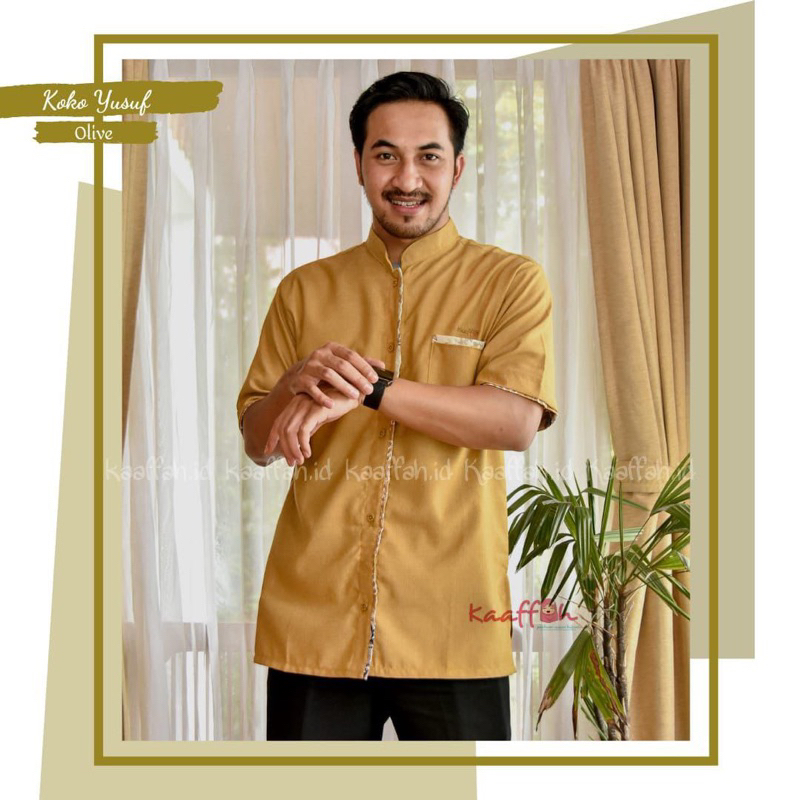 KAAFFAH koko dewasa Yusuf dan tunik dewasa yasmin sarimbit Lebaran