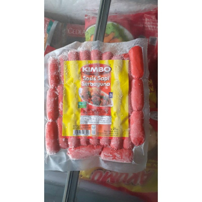 

Kimbo Serbaguna Sosis Coktail.Merah 450gr