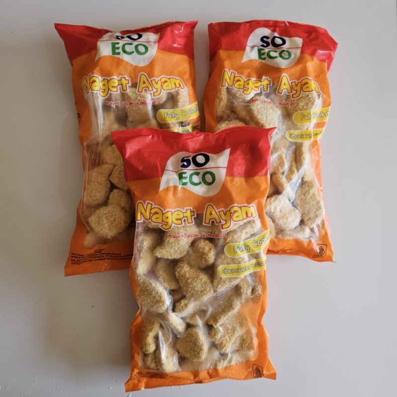 

So Eco Chicken Nugget 1 kg / Nugget Ayam So Eco 1 kg