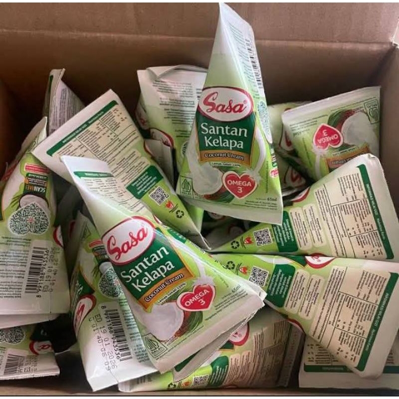 [TERMURAH] SANTAN SASA SANTAN KELAPA INSTAN CAIR 32 Pcs